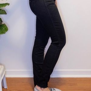 Guess Curve X black skinny jeans